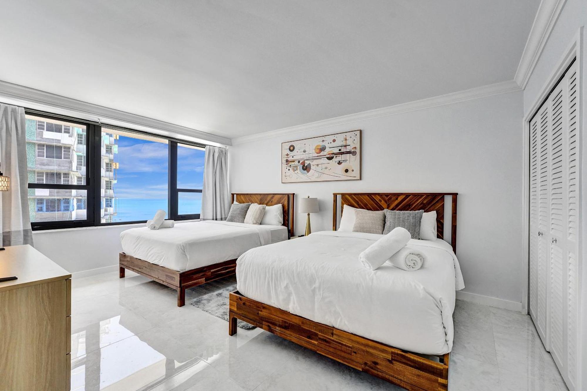 Cozy 2 Bdr Condo With Beach Service 1108 Miami Beach Buitenkant foto